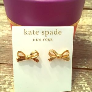 Kate Spade bow earrings